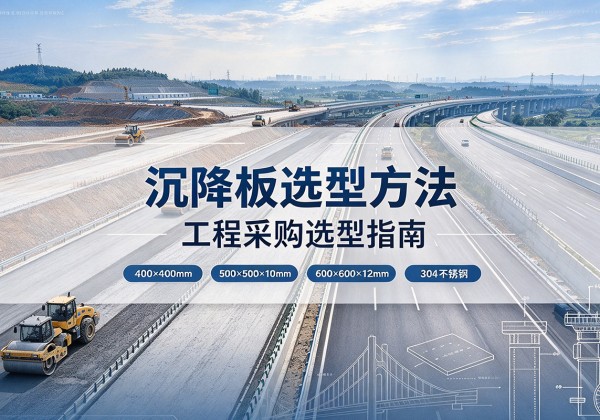 福山沉降板选择方法