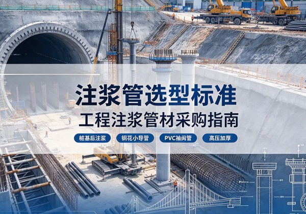 福山注浆管选型标准